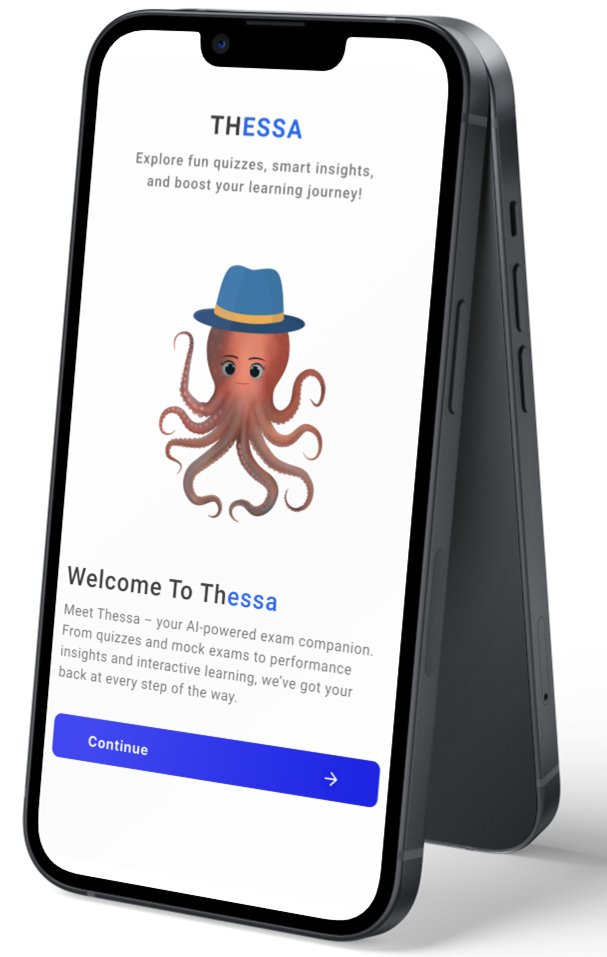 Thessa app interface